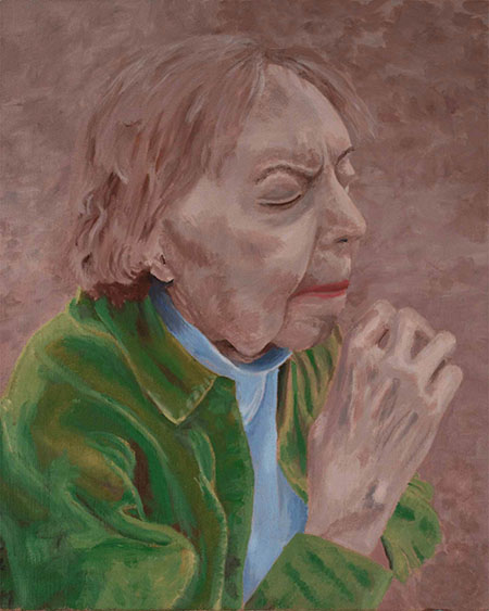 Painting: My mother, in pain